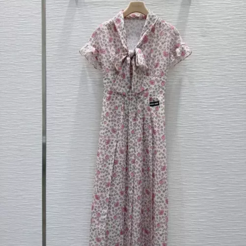 Cheap MIU MIU Dresses Short Sleeved For Women #1342502, $$125.00 USD On MIU MIU Dresses