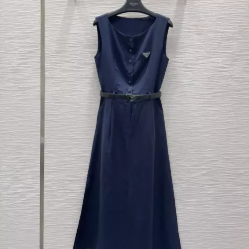 Cheap Prada Dresses Sleeveless For Women #1342503, $$140.00 USD On Prada Dresses