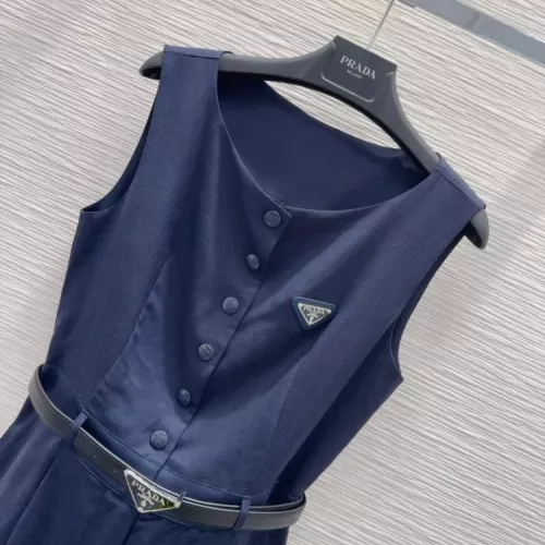 Replica Prada Dresses Sleeveless For Women #1342503 $140.00 USD for Wholesale