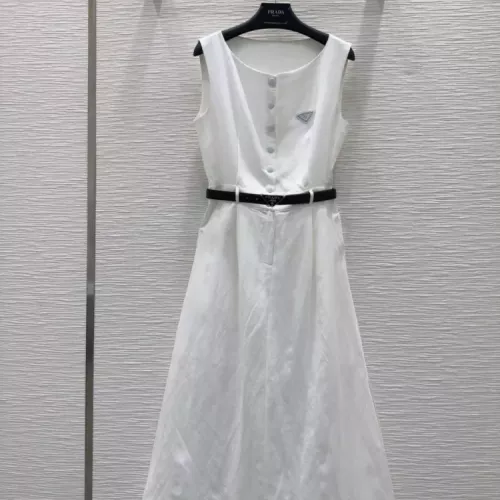 Cheap Prada Dresses Sleeveless For Women #1342504, $$140.00 USD On Prada Dresses