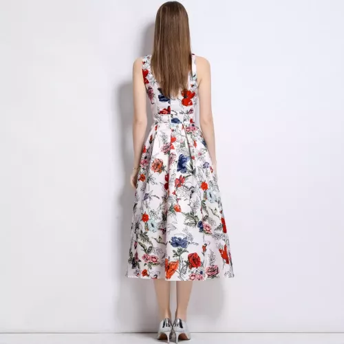 Replica Christian Dior Dresses Sleeveless For Women #1342515 $80.00 USD for Wholesale