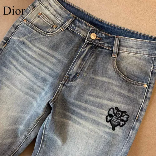 Replica Christian Dior Jeans For Men #1342527 $48.00 USD for Wholesale