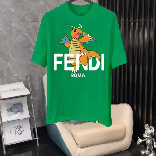 Cheap Fendi T-Shirts Short Sleeved For Men #1342559, $$40.00 USD On Fendi T-Shirts