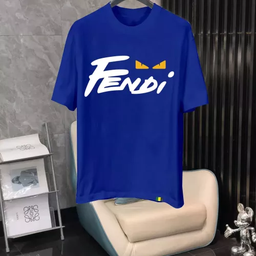 Cheap Fendi T-Shirts Short Sleeved For Men #1342575, $$40.00 USD On Fendi T-Shirts
