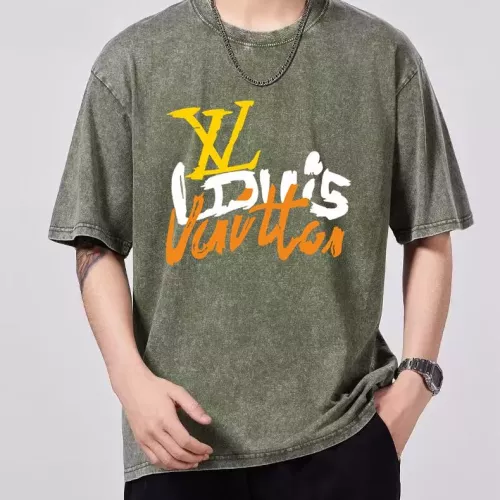 Cheap Louis Vuitton LV T-Shirts Short Sleeved For Men #1342627, $$45.00 USD On Louis Vuitton LV T-Shirts