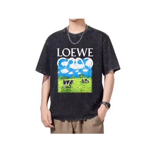 Cheap LOEWE T-Shirts Short Sleeved For Men #1342633, $$45.00 USD On LOEWE T-Shirts