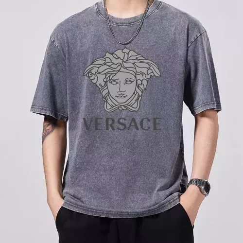 Cheap Versace T-Shirts Short Sleeved For Men #1342636, $$45.00 USD On Versace T-Shirts