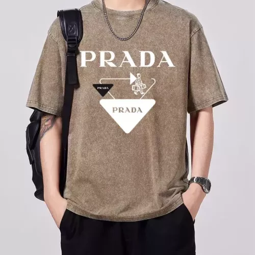 Cheap Prada T-Shirts Short Sleeved For Men #1342652, $$45.00 USD On Prada T-Shirts