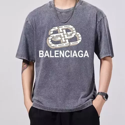 Cheap Balenciaga T-Shirts Short Sleeved For Men #1342660, $$45.00 USD On Balenciaga T-Shirts