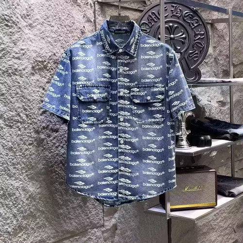 Cheap Balenciaga Jackets Short Sleeved For Men #1342695, $$64.00 USD On Balenciaga Jackets