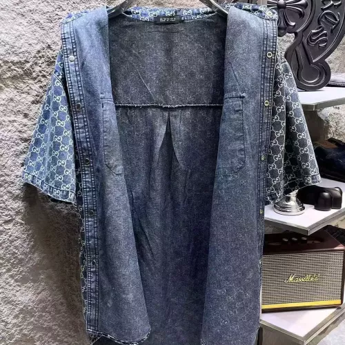 Replica Gucci Jackets Short Sleeved For Men #1342712 $64.00 USD for Wholesale