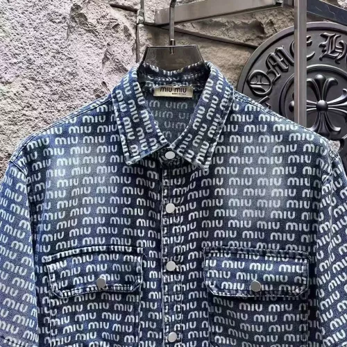 Replica MIU MIU Jackets Short Sleeved For Men #1342716 $64.00 USD for Wholesale