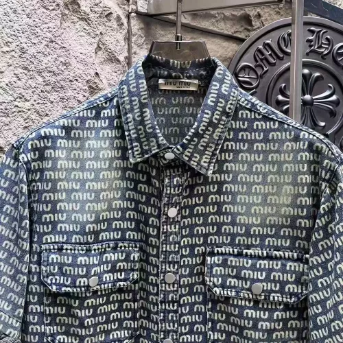 Replica MIU MIU Jackets Short Sleeved For Men #1342717 $64.00 USD for Wholesale