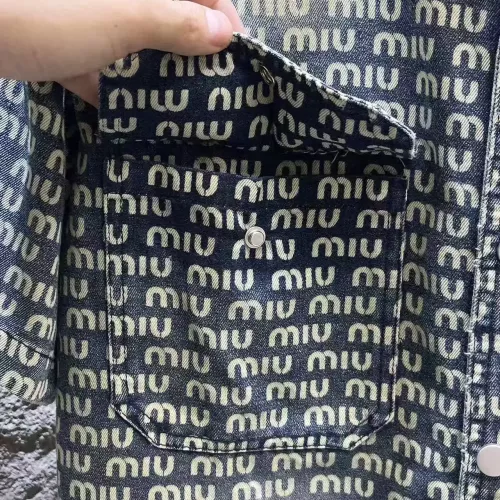 Replica MIU MIU Jackets Short Sleeved For Men #1342717 $64.00 USD for Wholesale