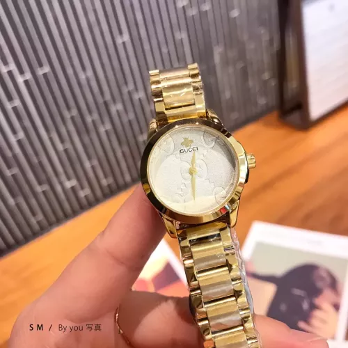 Cheap Gucci Watches In Gold #1342844, $$32.00 USD On Gucci Watches