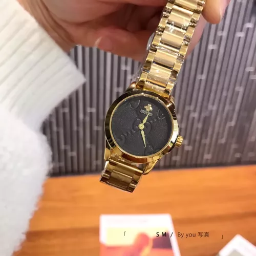 Cheap Gucci Watches In Gold #1342845, $$32.00 USD On Gucci Watches