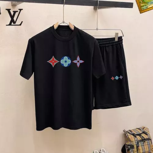 Cheap Louis Vuitton LV Tracksuits Short Sleeved For Men #1343070, $$48.00 USD On Louis Vuitton LV Tracksuits