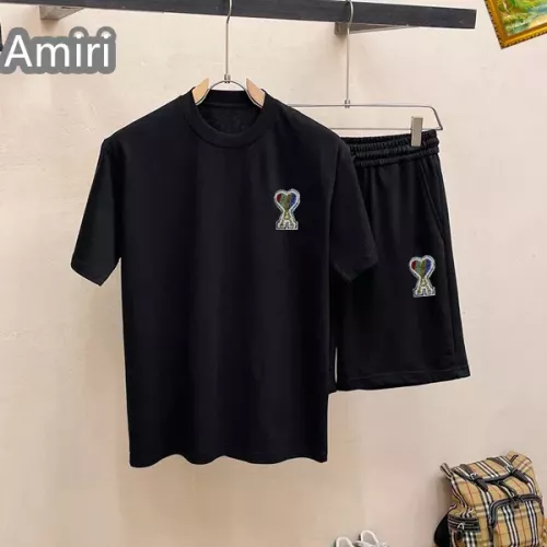Cheap Amiri Tracksuits Short Sleeved For Men #1343078, $$48.00 USD On Amiri Tracksuits