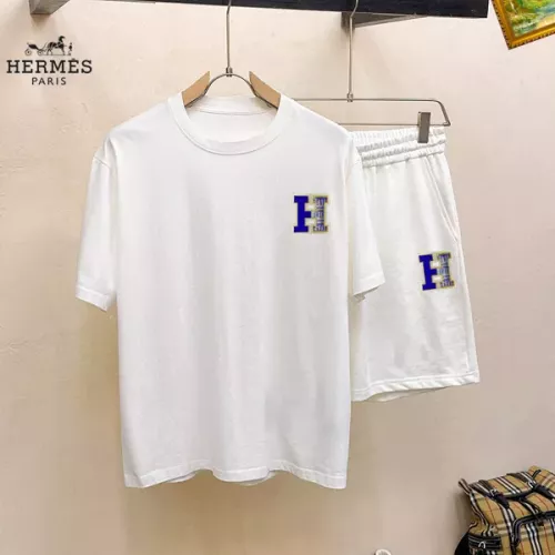 Cheap Hermes Tracksuits Short Sleeved For Men #1343079, $$48.00 USD On Hermes Tracksuits