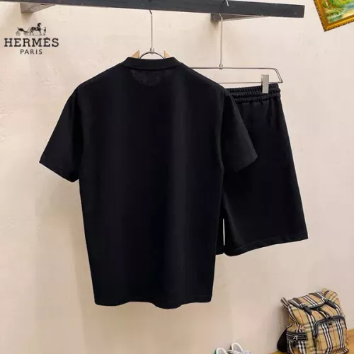Replica Hermes Tracksuits Short Sleeved For Men #1343080 $48.00 USD for Wholesale