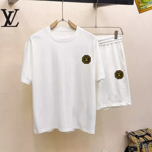 Cheap Louis Vuitton LV Tracksuits Short Sleeved For Men #1343103, $$48.00 USD On Louis Vuitton LV Tracksuits