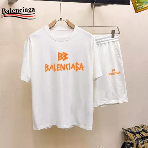 Cheap Balenciaga Fashion Tracksuits Short Sleeved For Men #1343113, $$48.00 USD On Balenciaga Fashion Tracksuits
