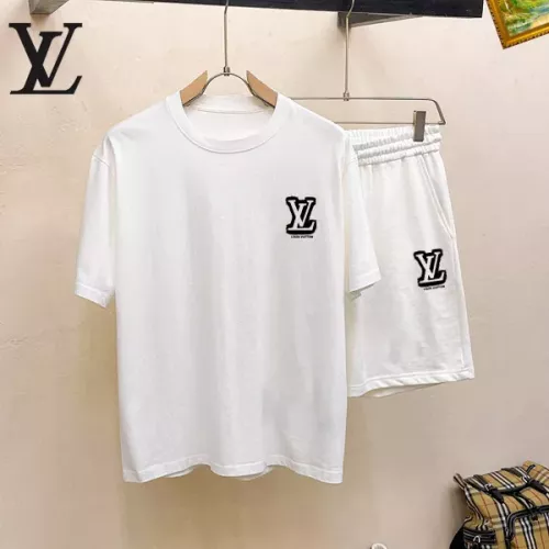Cheap Louis Vuitton LV Tracksuits Short Sleeved For Men #1343135, $$48.00 USD On Louis Vuitton LV Tracksuits