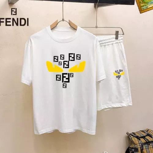 Cheap Fendi Tracksuits Short Sleeved For Men #1343138, $$48.00 USD On Fendi Tracksuits