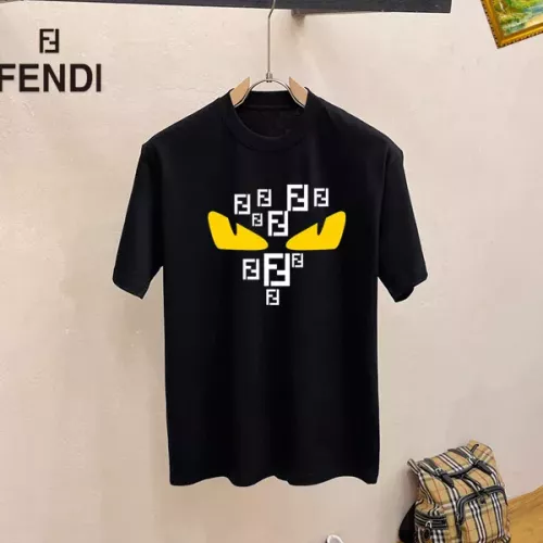 Replica Fendi Tracksuits Short Sleeved For Men #1343140 $48.00 USD for Wholesale