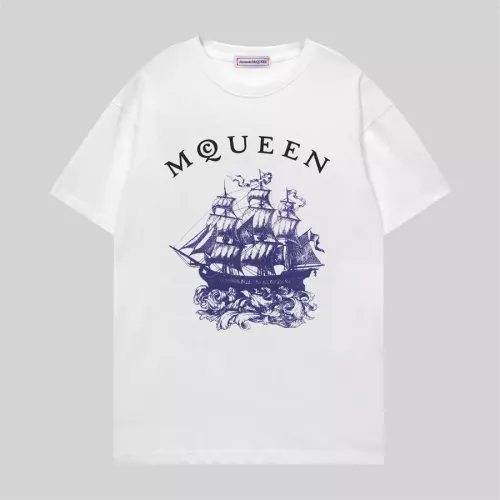 Cheap Alexander McQueen T-shirts Short Sleeved For Unisex #1343152, $$34.00 USD On Alexander McQueen T-shirts