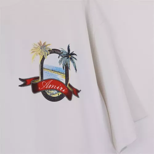 Replica Amiri T-Shirts Short Sleeved For Unisex #1343171 $32.00 USD for Wholesale