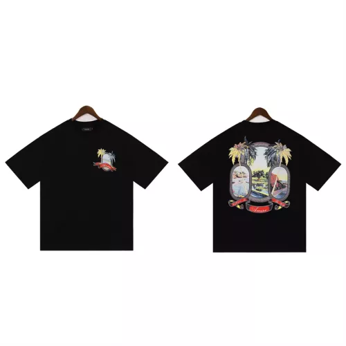 Cheap Amiri T-Shirts Short Sleeved For Unisex #1343174, $$32.00 USD On Amiri T-Shirts