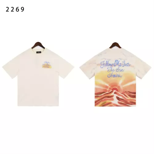 Cheap Amiri T-Shirts Short Sleeved For Unisex #1343175, $$32.00 USD On Amiri T-Shirts