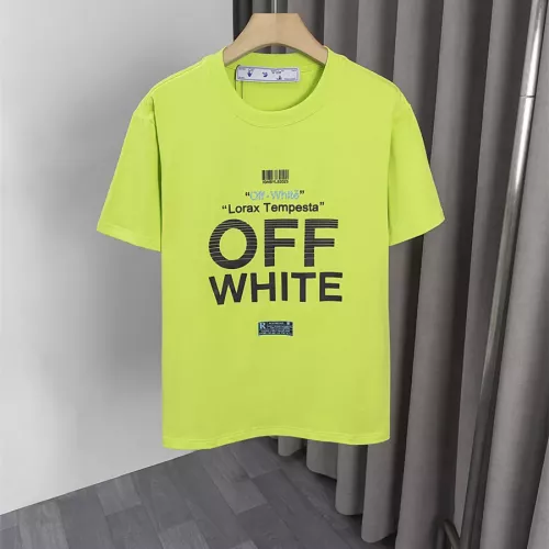Cheap Off-White T-Shirts Short Sleeved For Men #1343202, $$36.00 USD On Off-White T-Shirts