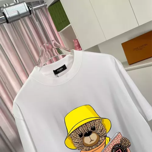 Replica Fendi T-Shirts Short Sleeved For Unisex #1343271 $42.00 USD for Wholesale