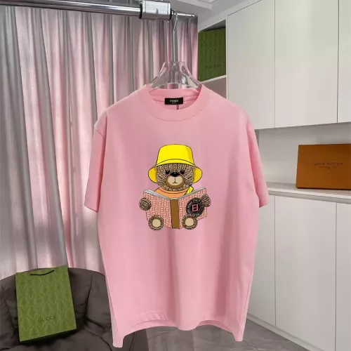 Cheap Fendi T-Shirts Short Sleeved For Unisex #1343272, $$42.00 USD On Fendi T-Shirts