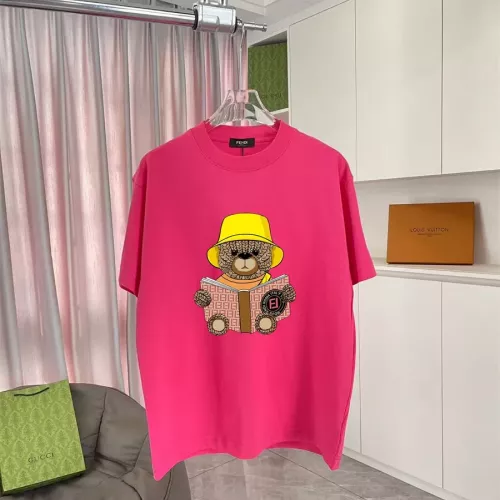 Cheap Fendi T-Shirts Short Sleeved For Unisex #1343273, $$42.00 USD On Fendi T-Shirts