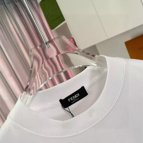 Replica Fendi T-Shirts Short Sleeved For Unisex #1343275 $42.00 USD for Wholesale