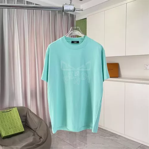 Cheap Fendi T-Shirts Short Sleeved For Unisex #1343277, $$42.00 USD On Fendi T-Shirts