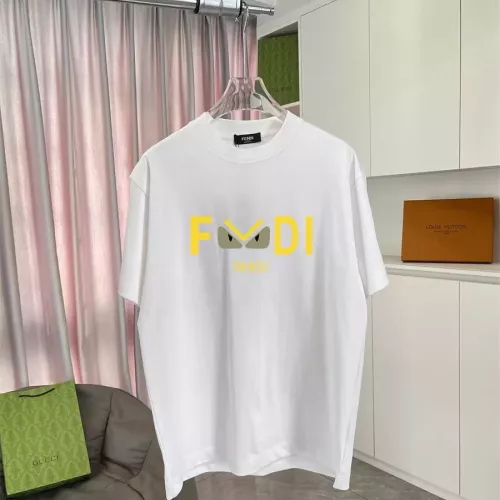 Cheap Fendi T-Shirts Short Sleeved For Unisex #1343279, $$42.00 USD On Fendi T-Shirts