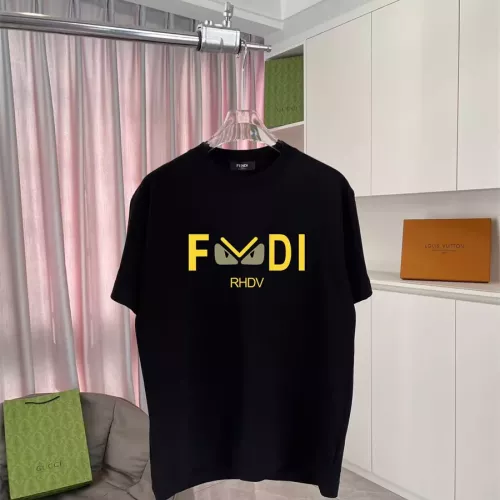 Cheap Fendi T-Shirts Short Sleeved For Unisex #1343282, $$42.00 USD On Fendi T-Shirts
