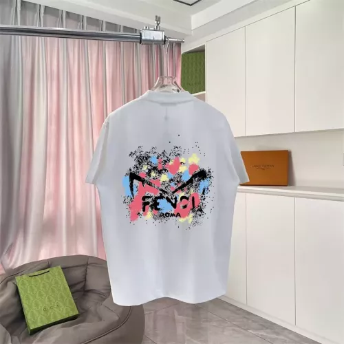 Cheap Fendi T-Shirts Short Sleeved For Unisex #1343283, $$42.00 USD On Fendi T-Shirts