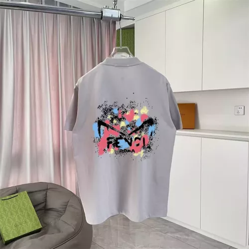 Cheap Fendi T-Shirts Short Sleeved For Unisex #1343284, $$42.00 USD On Fendi T-Shirts