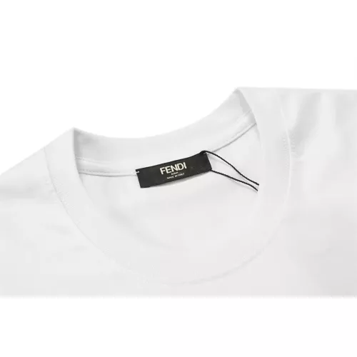 Replica Fendi T-Shirts Short Sleeved For Unisex #1343289 $42.00 USD for Wholesale