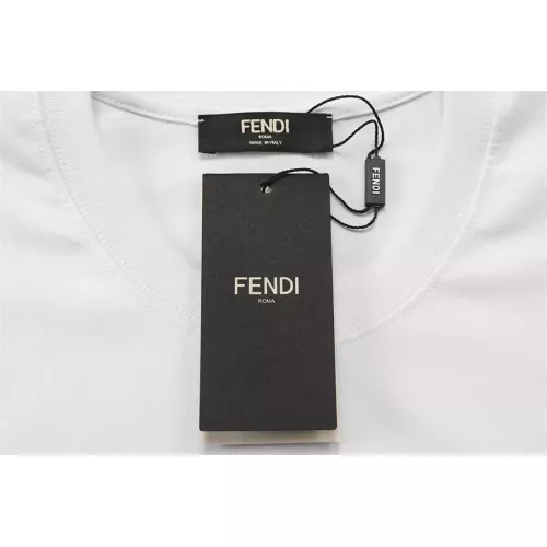 Replica Fendi T-Shirts Short Sleeved For Unisex #1343289 $42.00 USD for Wholesale