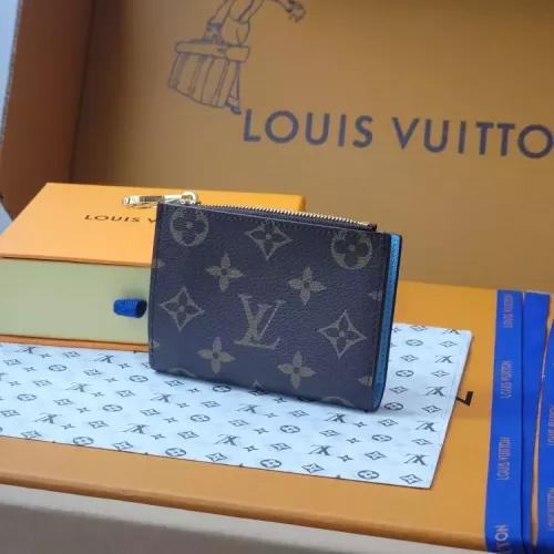 Cheap Louis Vuitton AAA Quality Card Case In Blue #1343349, $$68.00 USD On Louis Vuitton AAA+ Quality Wallets