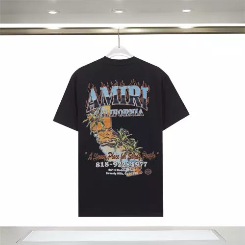 Cheap Amiri T-Shirts Short Sleeved For Unisex #1343388, $$32.00 USD On Amiri T-Shirts