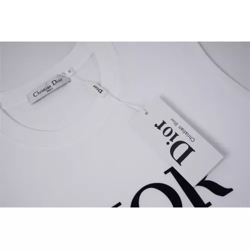 Replica Christian Dior T-Shirts Short Sleeved For Unisex #1343398 $29.00 USD for Wholesale