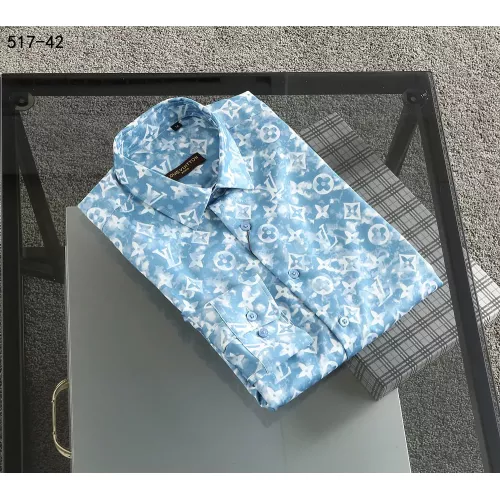 Replica Louis Vuitton LV Shirts Long Sleeved For Men #1343569 $38.00 USD for Wholesale