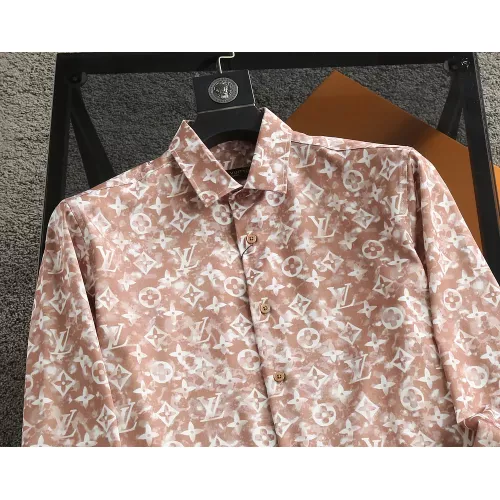 Replica Louis Vuitton LV Shirts Long Sleeved For Men #1343570 $38.00 USD for Wholesale